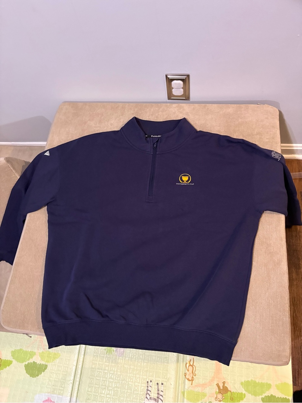 Presidents Cup Quarter Zip Sweater Pullover - Levelwear